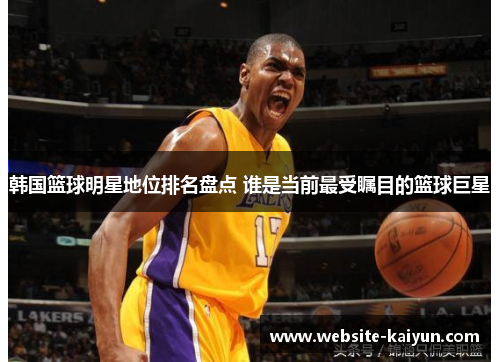 韩国篮球明星地位排名盘点 谁是当前最受瞩目的篮球巨星